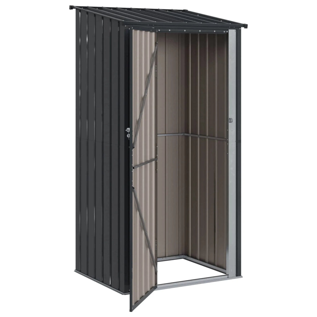 Casette da giardino Antracite 103 x 86 x 200 cm Metallo 42011295