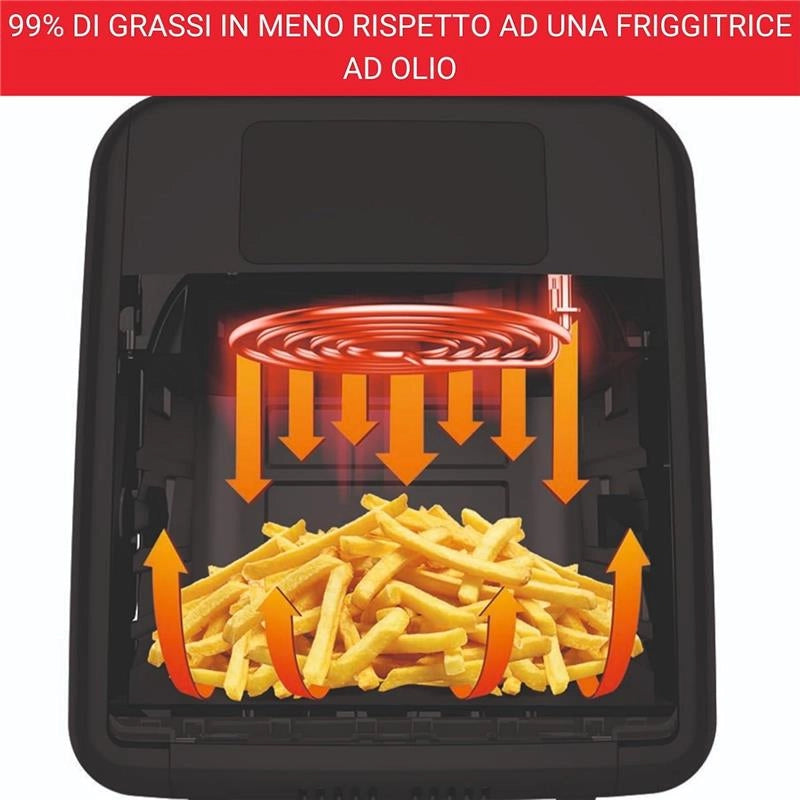 MOULINEX AL5018 FRIGGITRICE AD ARIA CAPAVITÀ 11L POTENZA  2000W