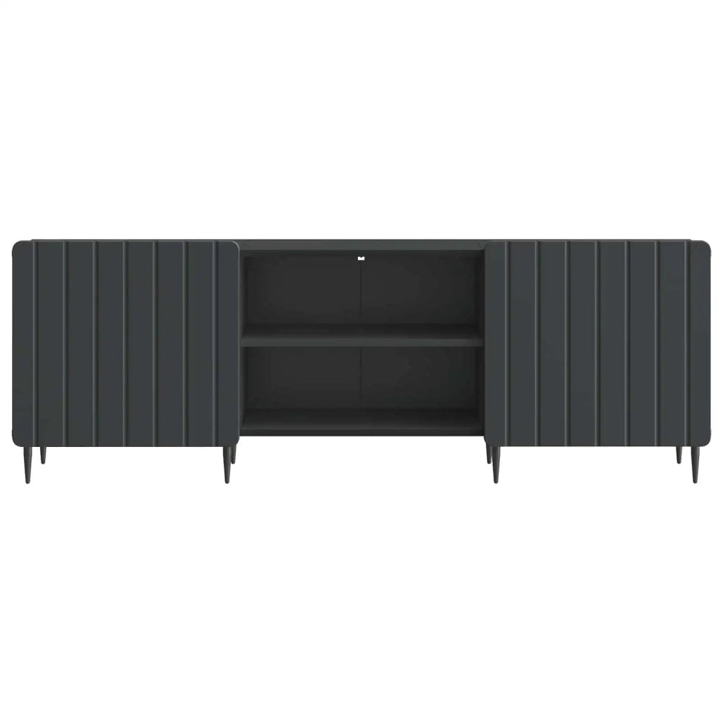Mobile TV | Armadietto TV | Mobile Porta TV Nero 150 x 31 x 52 cm Legno ingegnerizzato