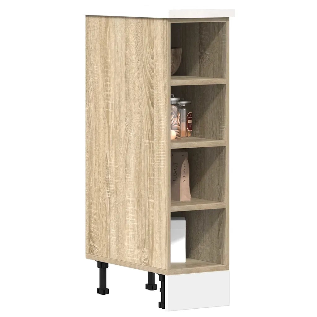 Pensile da cucina | Armadio Inferiore ¡°Riga¡± Rovere Sonoma 20x44,5x81,5 cm