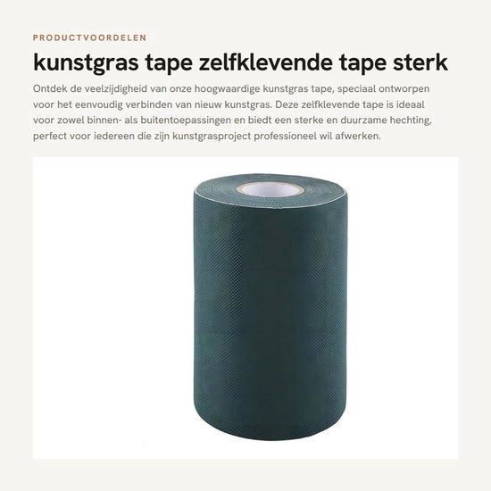 Tappeto di erba finta adesivo - Autoadesivo - Impermeabile - Resistente alle intemperie - Antiscivolo - 5 x 15 cm - Adesione forte - Cintura di erba finta