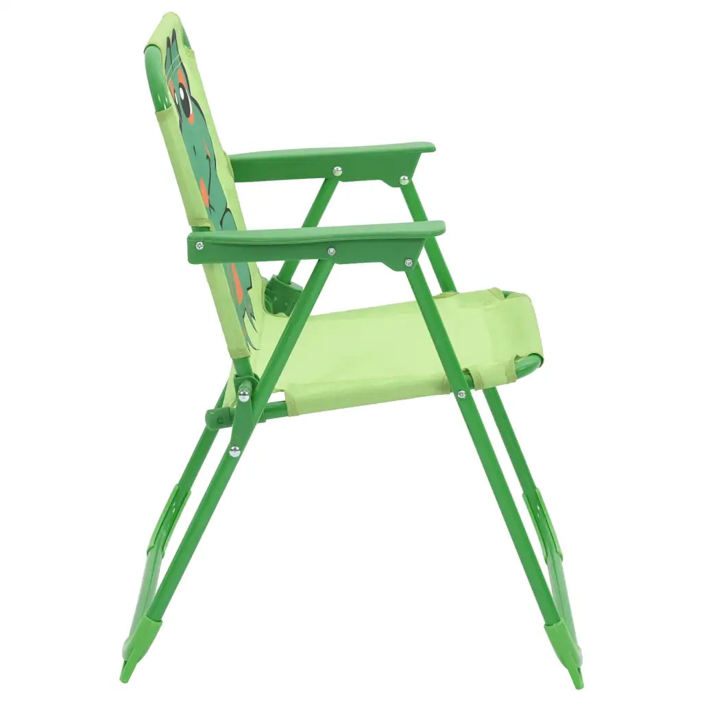 Set da Bistrot da Giardino per Bambini con Ombrellone Verde 41843