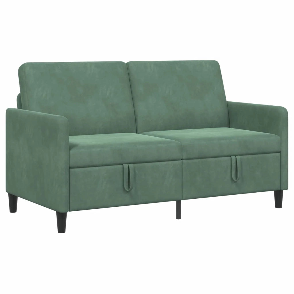 Divano con Storage Verde Mare 152 x 78 x 87 cm Poliestere 42036944