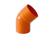 CURVA 45  ° IN PVC MASCHIO FEMMINA  EE ¸ 40   Idroweb