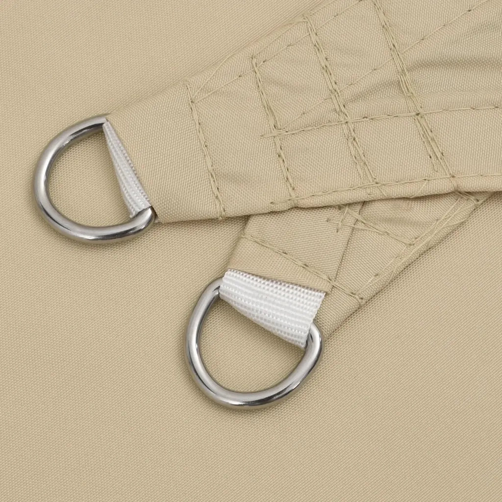 Vela Parasole-Telo Ombra-Vela Ombreggiante in Tela Oxford Quadrata 2,5x2,5 m Beige
