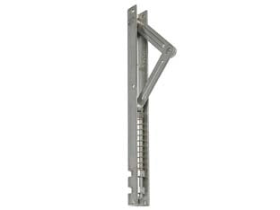 PALETTO AUTOMATICO A MOLLA REVERSIBILE IN ACCIAIO INOX ART.409- - cm.27h., scatola mm.20x20 - 6 pezzi IBFM