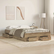 Struttura del letto Rovere artigianale 120 x 200 cm 3333970