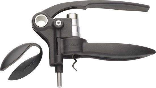 Strumento per estrarre il tappo con pomolo snidatappi set di regali accessori per vino adatto a tutte le tipologie di tappo nero onyx - LM-250 59058011000410 strumento per estrarre il tappo vino