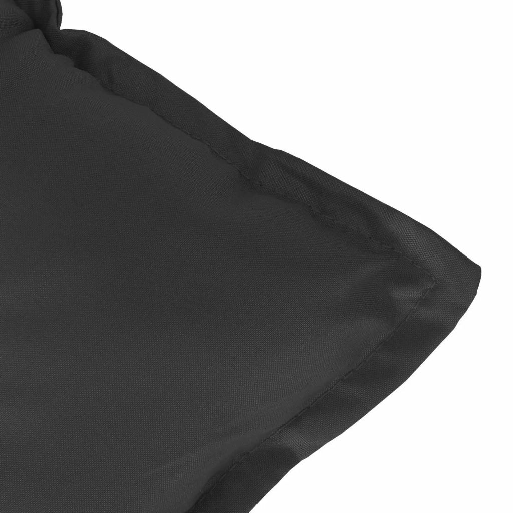 Set di Cuscini per Sedia Bassa 4 pcs Melange Nero 4002401