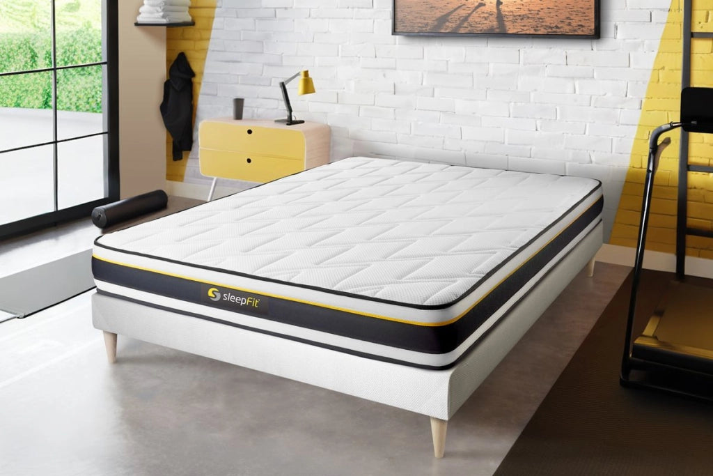 Kit rete e materasso SOFT 120x190cm - Foam HD - Molto rigido