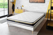 Kit rete e materasso SOFT 120x190cm - Foam HD - Molto rigido