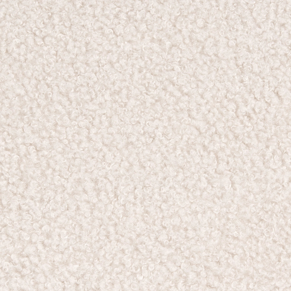Poltrona Tappezzeria in tessuto ferro Gambe nere con braccioli Seduta spessa Stile moderno Soggiorno Beige
