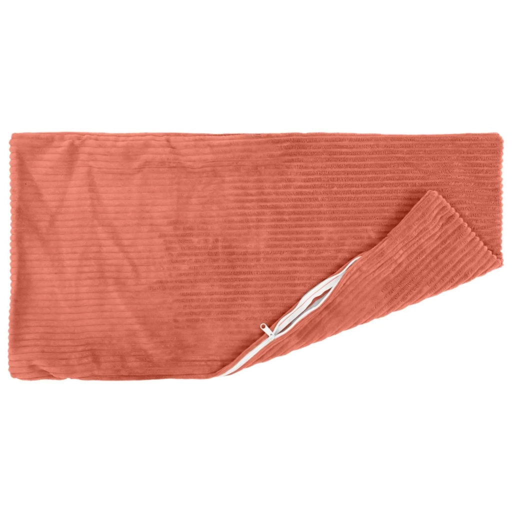 Federa 6 pcs HEERLEN Rosso Arancio 50 x 75 cm corduroy 911646