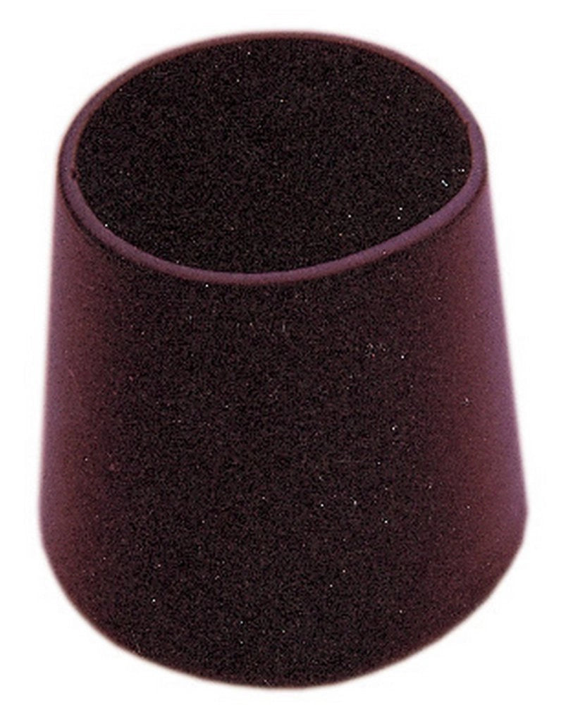 100pz sottosedie a goccia neri x tubo mm.16 cod:ferx.13089