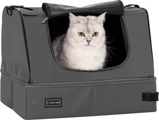 Portatile gabbione per gatti da viaggio - facile da pulire - formato compattibile