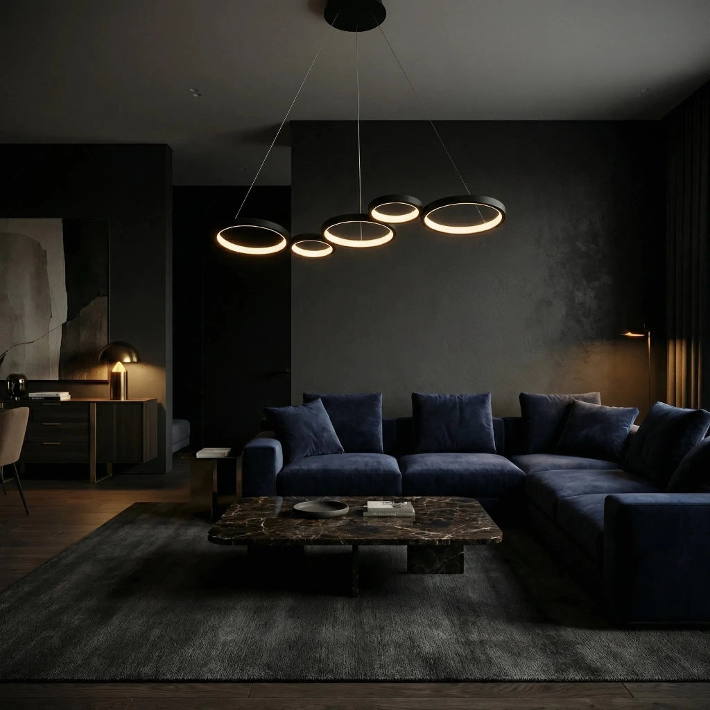 Lampada A Sospensione Da Soffitto App1923-cp Black