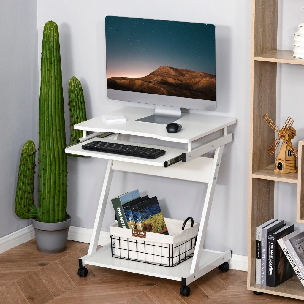 Tavolo da pranzo allungabile ¨C zephmum ¨C Bianco 60x48x73cm