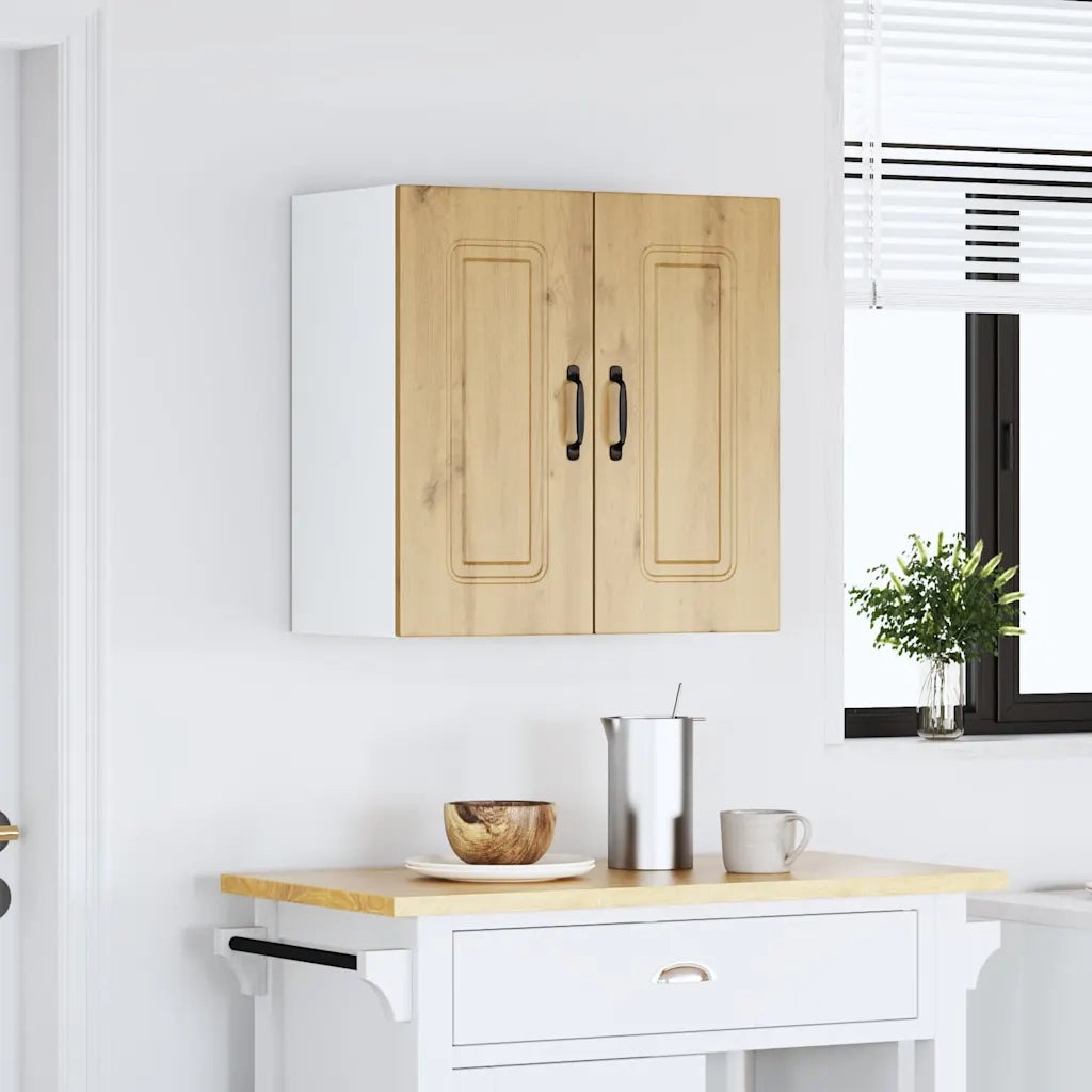 Pensile da Cucina Kalmar Rovere Artigianale Legno Multistrato 853586