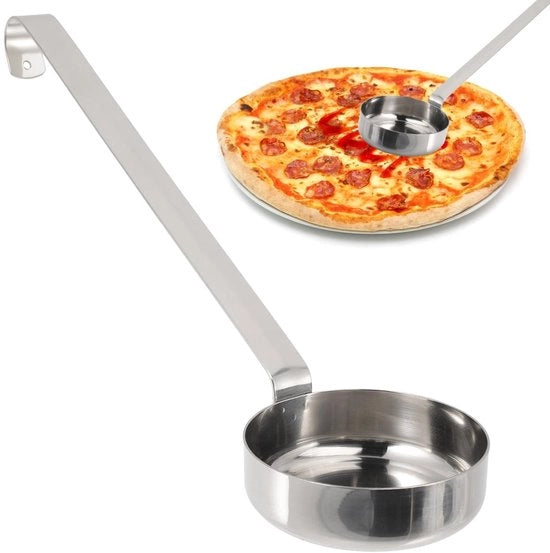 Spatola Piana - 2 Pezzi - Acciaio Inossidabile - Cucina - Resistentente al Lavastoviglie - Facile da Pulire - Accessori da Cucina