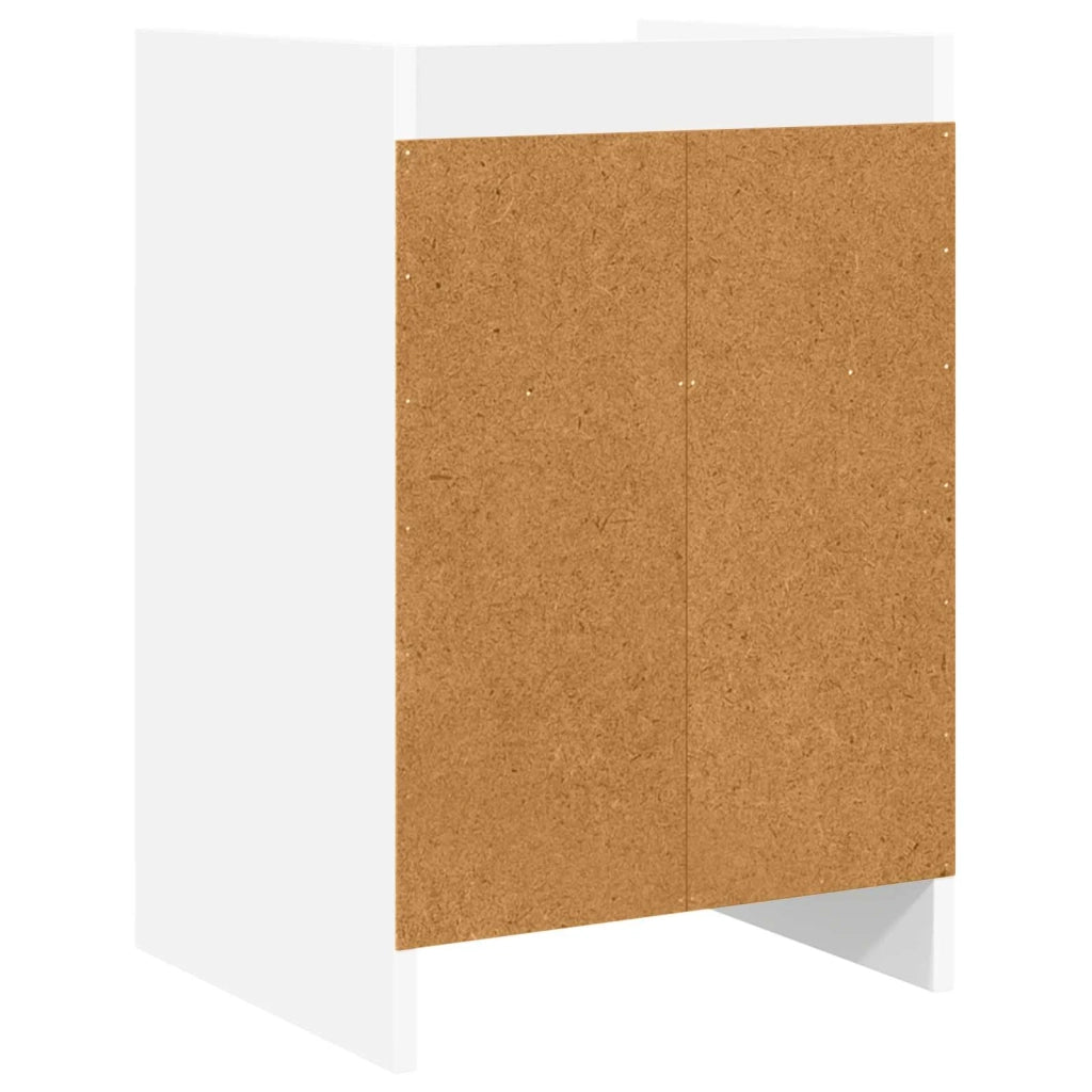 Comodini 2 pcs Bianco 40 x 36 x 60 cm Legno ingegnerizzato 8011036
