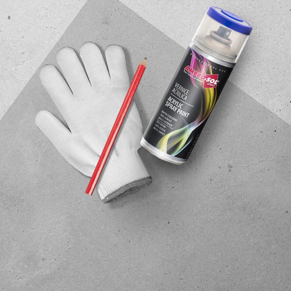 BOMBOLETTA SPRAY ACRILICO UNIVERSALE 400 ML Verde smeraldo RAL 6001 - 6 pezzi- AMBROSOL