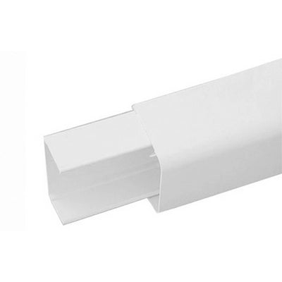 CANALINA PVC CON BASE E COPERCHIO PER IMPIANTI DI CLIMATIZZAZIONE- mm. 70 x 55 L. mt. 2- ARTIP- pezzi 1