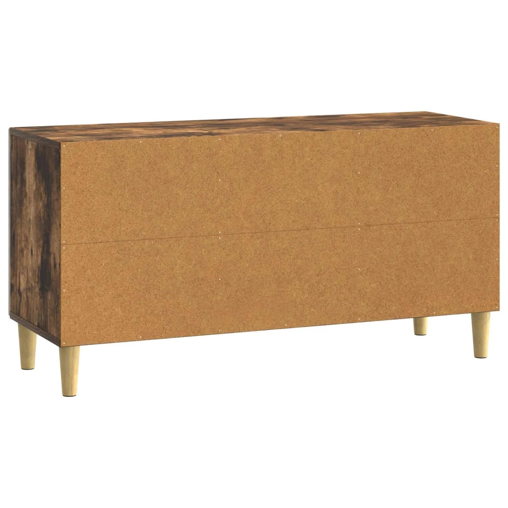 Mobile TV-Credenza per TV 99 x 34,5 x 50 cm Rovere Fumo Legno ingegnerizzato
