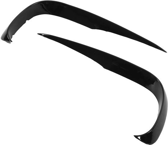 Spatbord per avvamp Canard - Sostituzione per E-Klasse W213 AMG Line - 2 Pezzi - Materiale ABS di alta qualità - Installazione facile - Nero