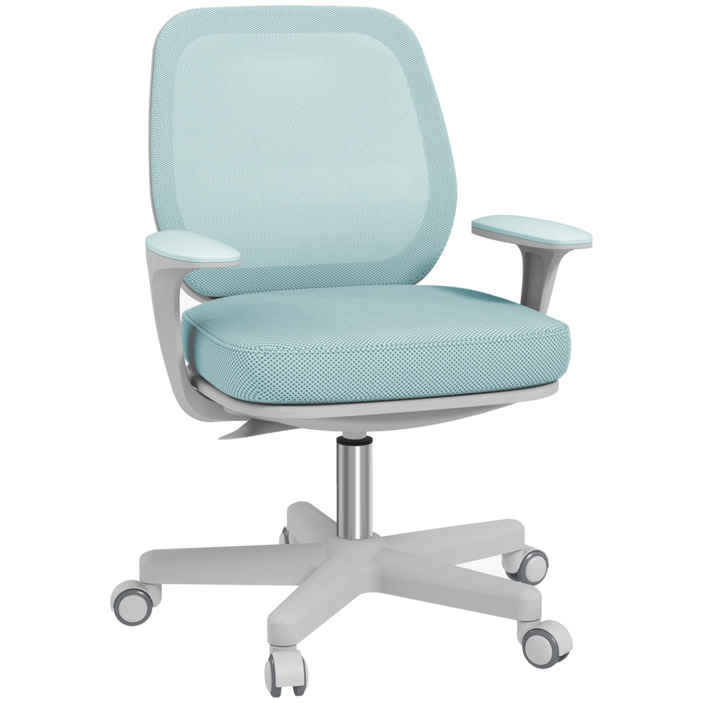 Sedia da ufficio ergonomica ¨C Xylo ¨C Schienale in rete, altezza regolabile, verde 55x48x82,5-94,5cm
