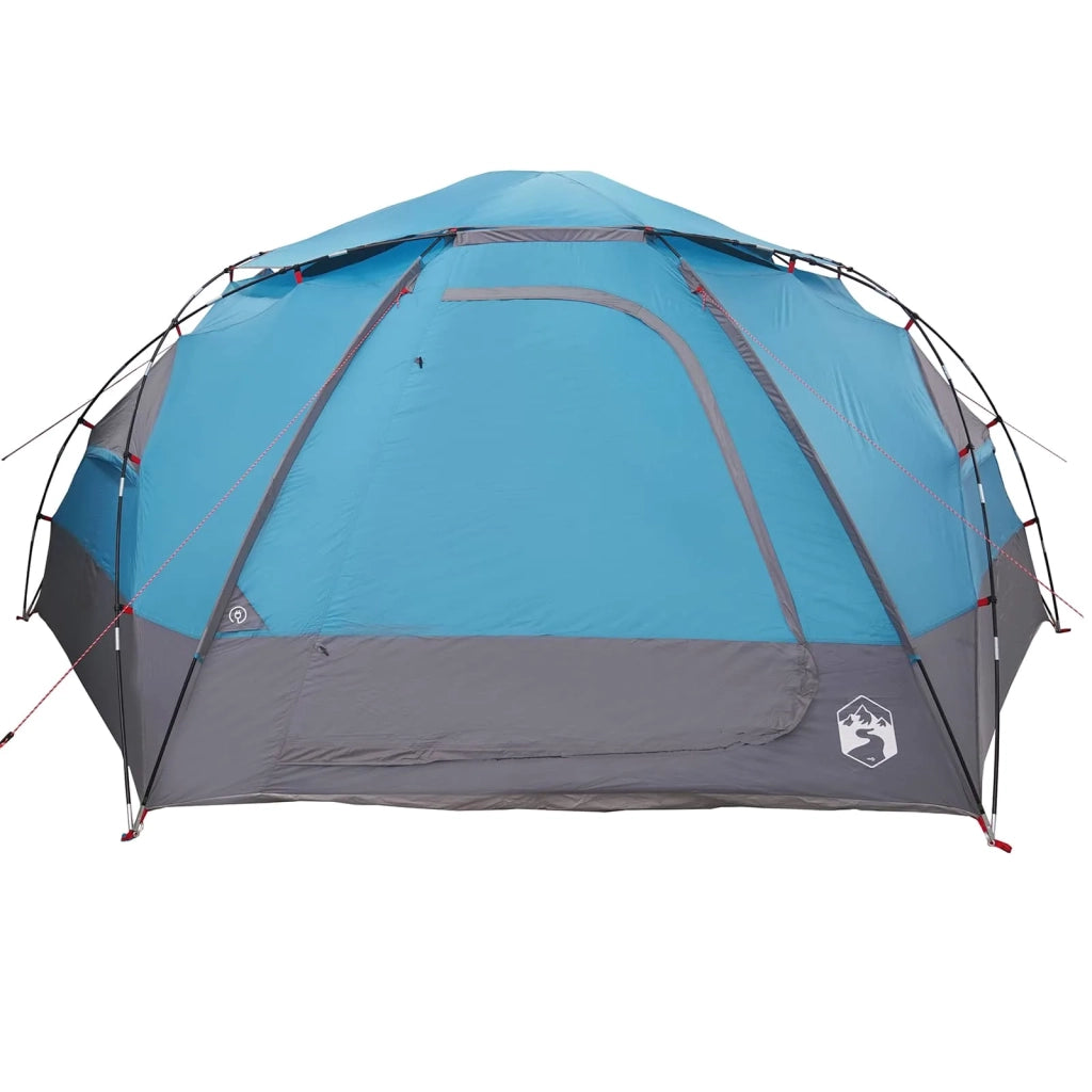 Tenda a cupola con tetto rimovibile Blu 8 persone
