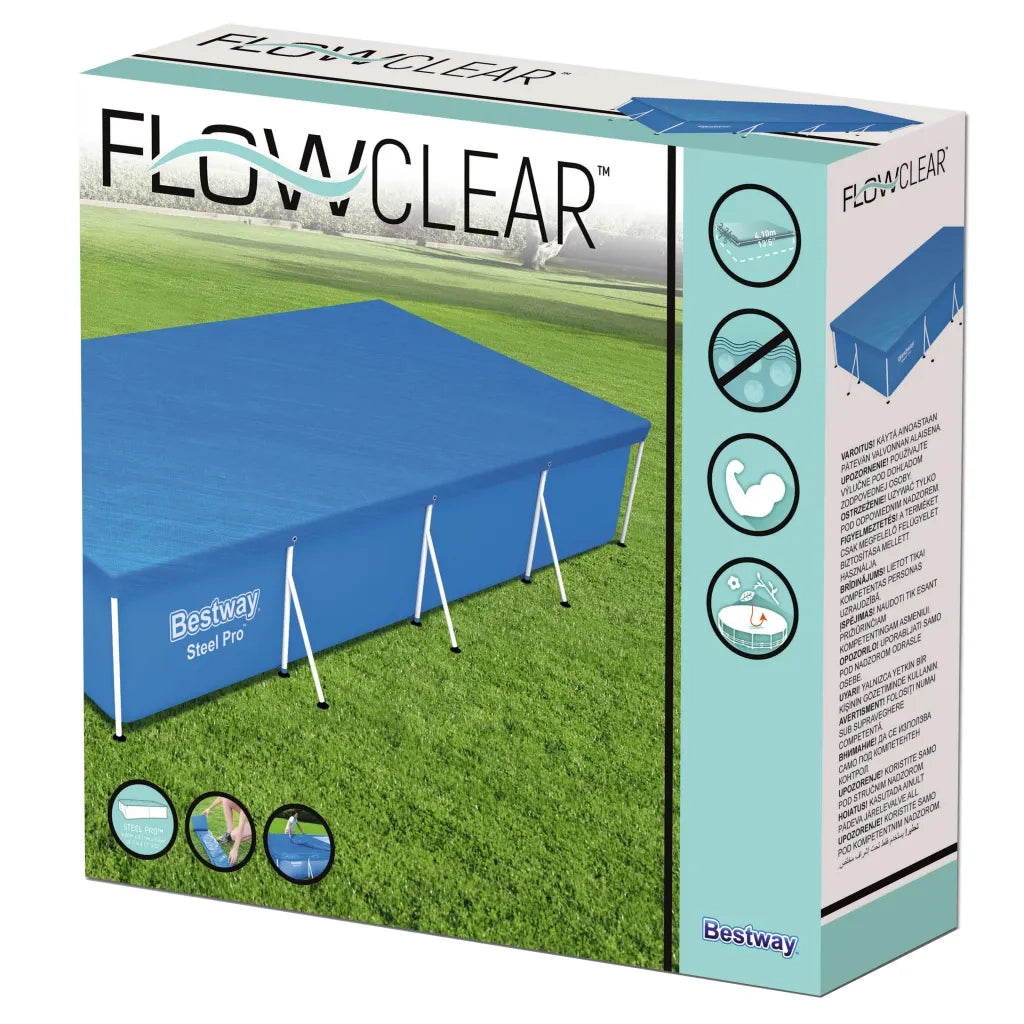 Bestway Copertura per Piscina Flowclear 400x211 cm 92079