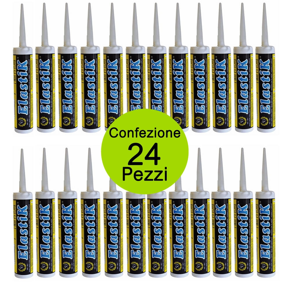 Multipack 24 pezzi cartucce elastik impermeabilizzante elastico milliliter 310 guaina