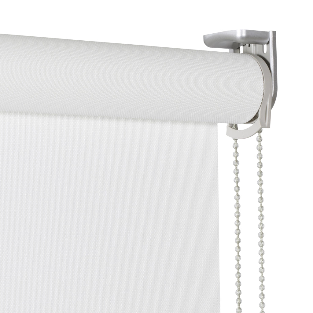 VIEWTEX Tenda a rullo Screen  10% Grado di apertura bianco 120 x 250 cm - Made in Europe - 5 anni di garanzia