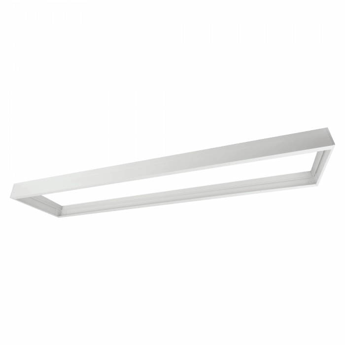 Cornice per pannello LED 120x30 Backlit PVC bianca Ecolight