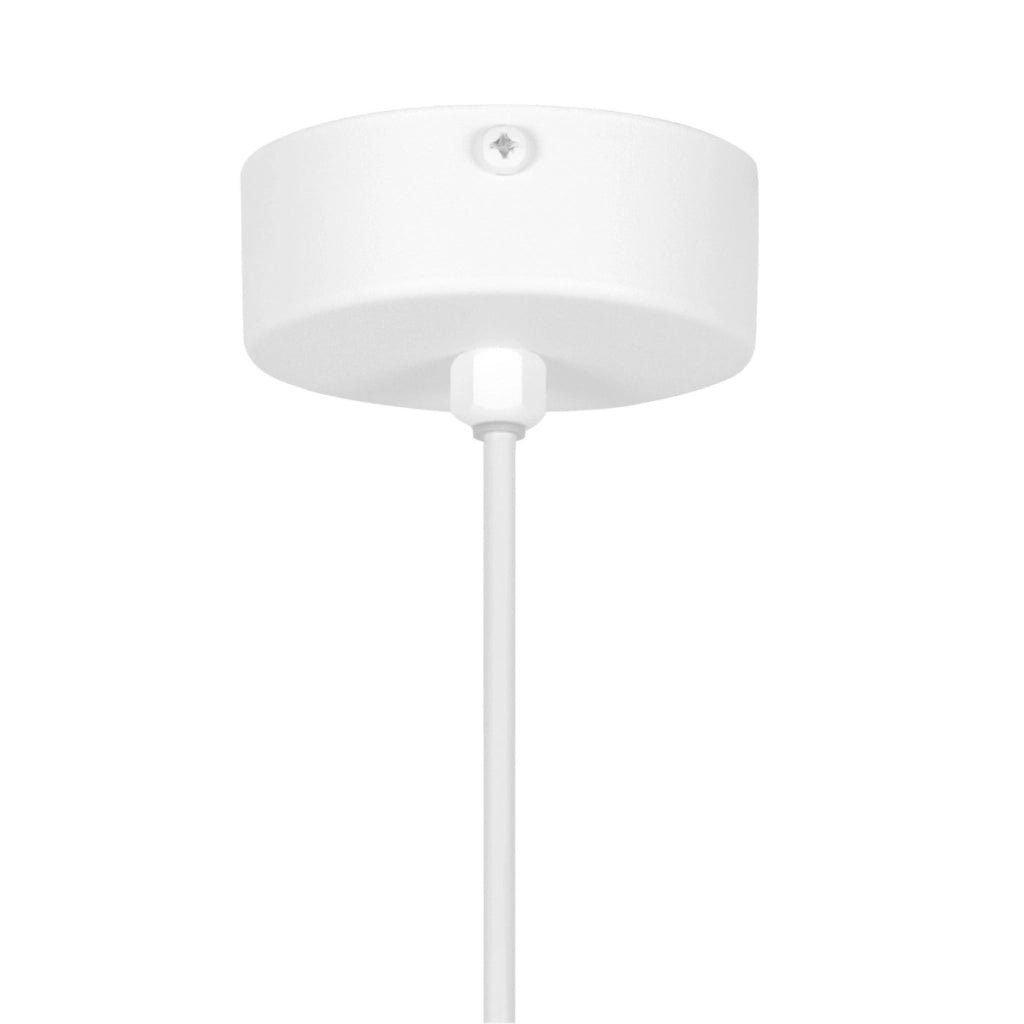 Lampada a sospensione ROBIN bianca Ø25 1 luce G9 Kaja