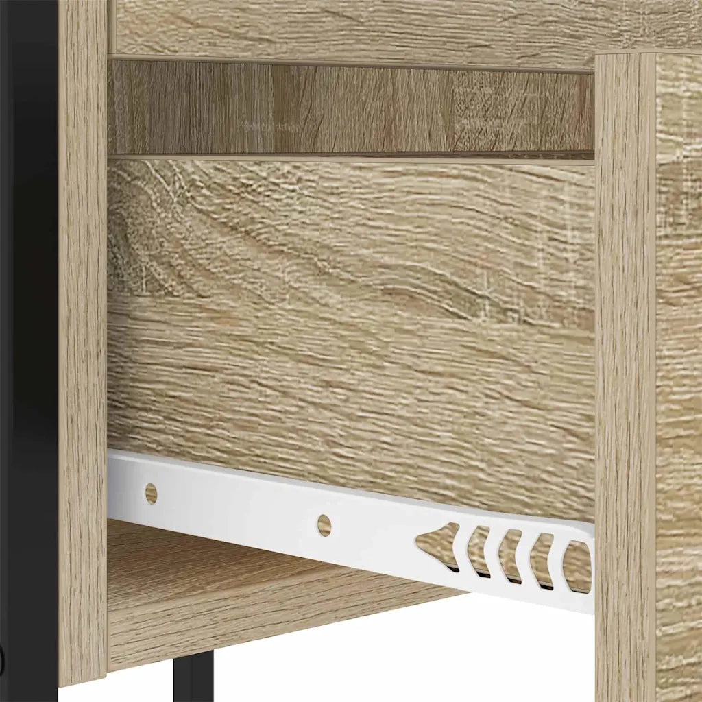 Armadio da Notte con cassetto Rovere Sonoma 42 x 41 x 61 cm 859482
