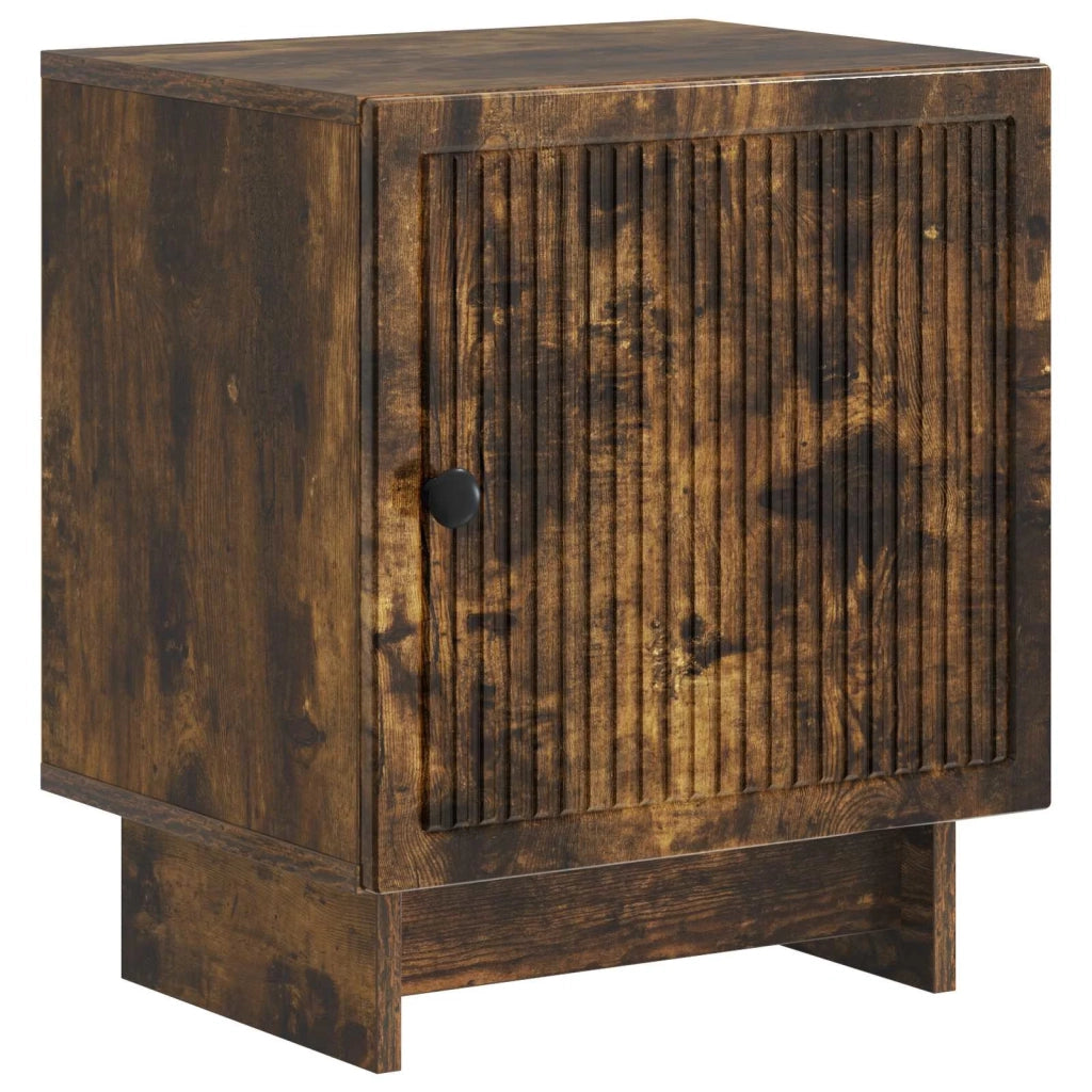 Armadio da Notte Rovere Fumo 43 x 34,5 x 50 cm 893885