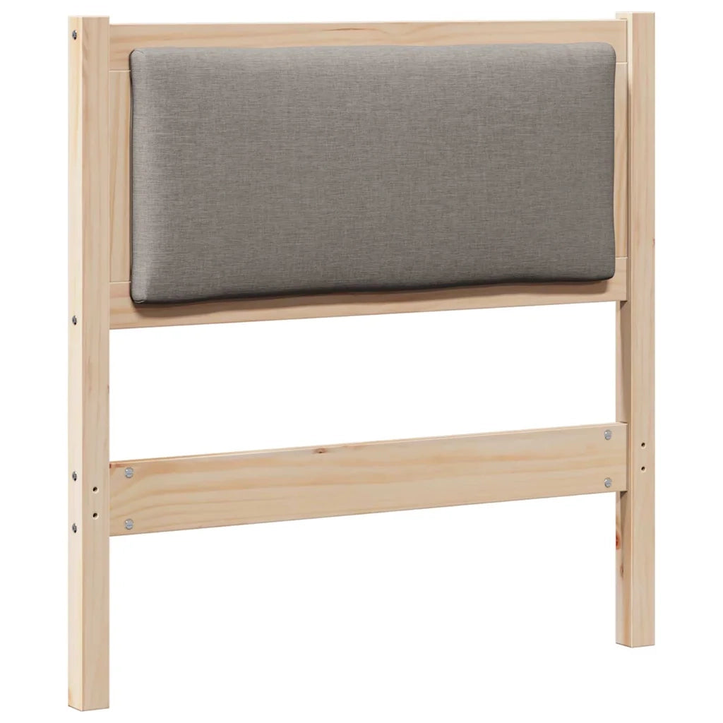 Testiera Altro Marrone 80 cm Legno di pino massello 878982