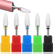 Accessori per unghie - Bit elettrico per unghie in ceramica - Durevole e resistente - 3/32" - Per pedicure e arte dell'unghia - Adatto per...
