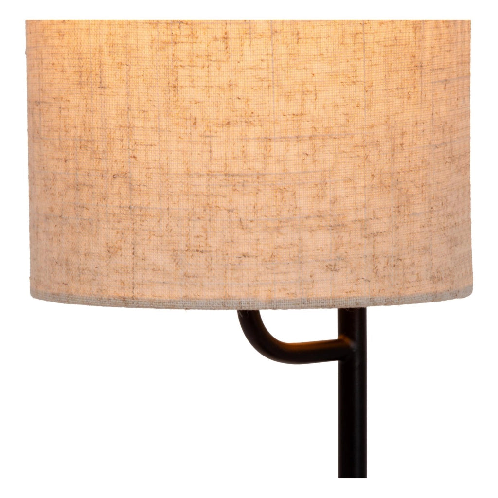 Lampada da tavolo MAGIC nera lino 1xE27 Lucide