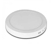 Trade Shop - Pannello Plafoniera Led 24w Tondo Pvc Luce Bianco Caldo Freddo Naturale P -