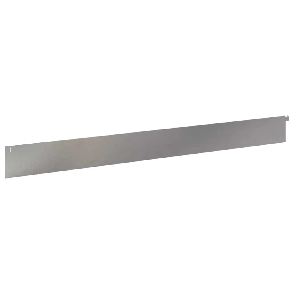 Bordura per Prato 30 pcs 102 x 10 x 4 cm Acciaio Argento 8008756