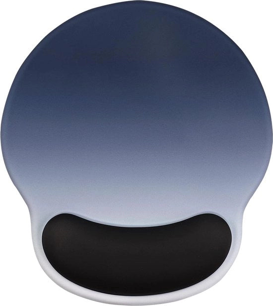 Gel mousepad mattoncino ergonomico con cuscino di gel per mouse con supporto al polso nero