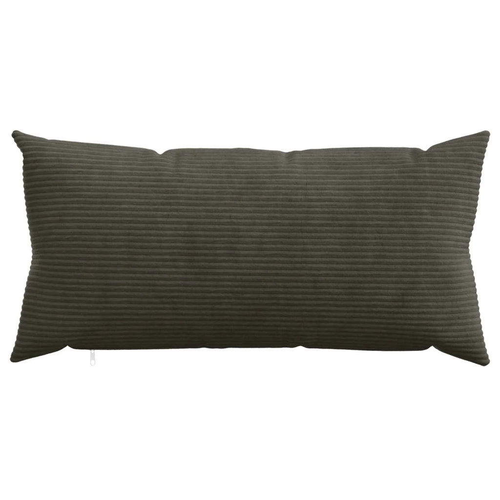 Federa 6 pcs HEERLEN Antracite 40 x 80 cm corduroy 909920