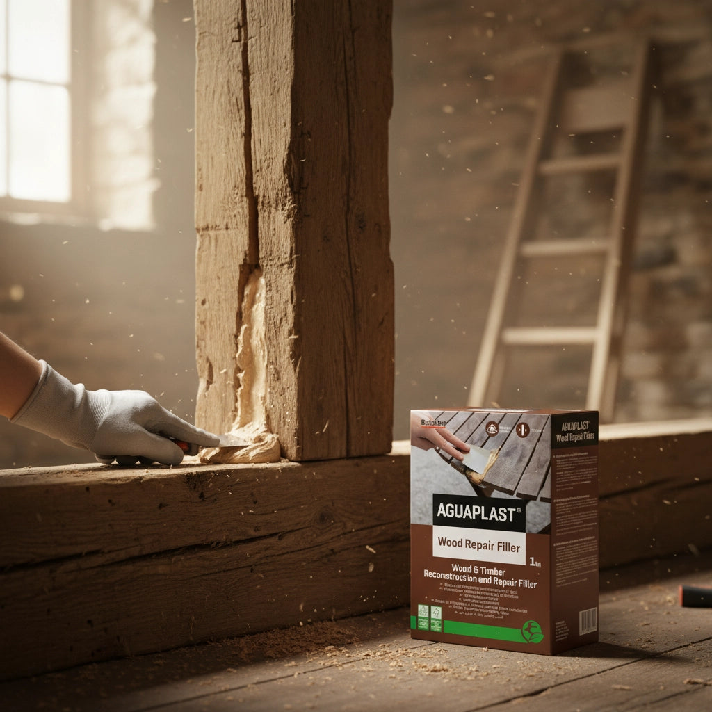 Aguaplast wood repair filler stucco riempitivo per legno 1 kg