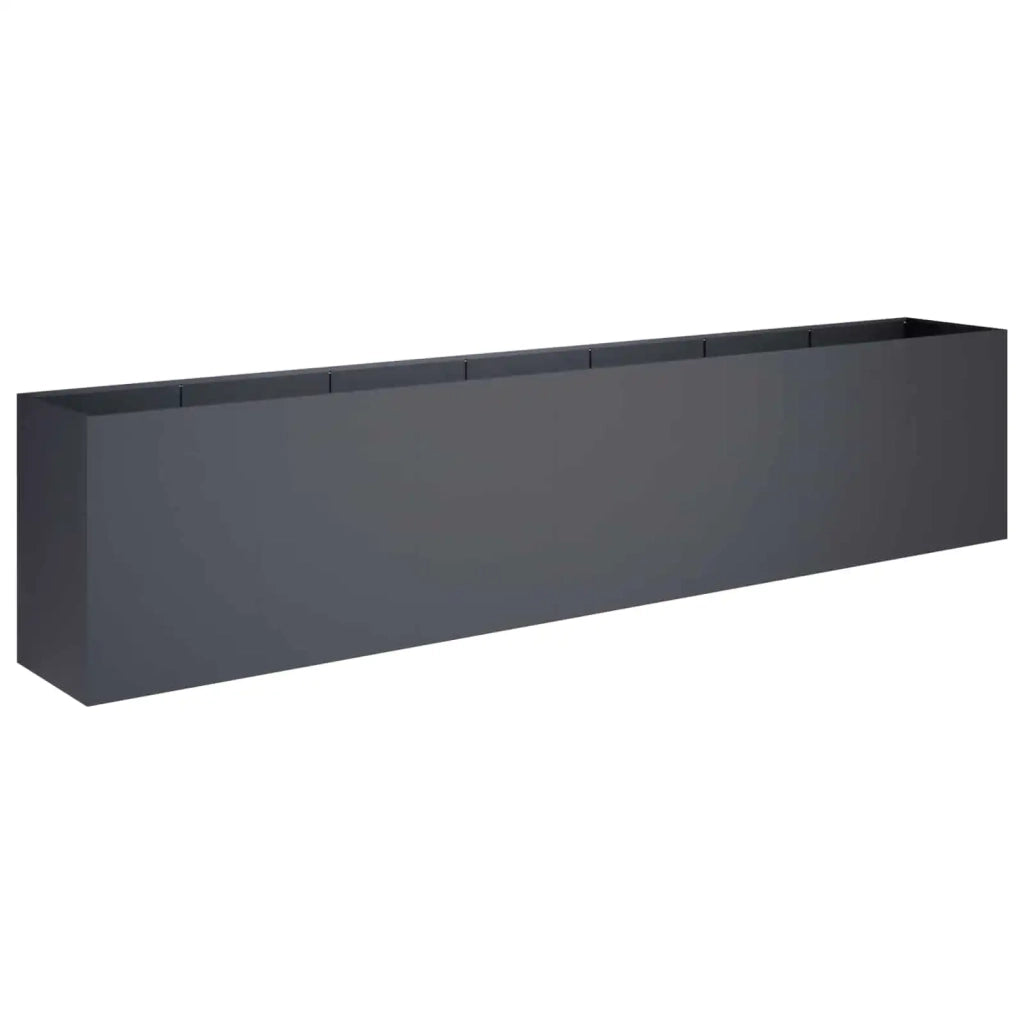 Vaso da giardino Antracite 280 x 40 x 60 cm 8005906