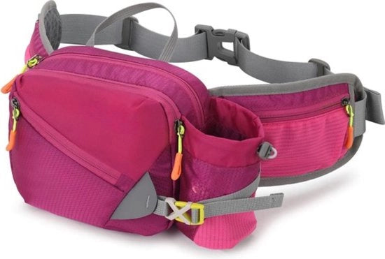 Portatile con contenitore per bottiglie - Design sportivo - Per camminate e bicicletta