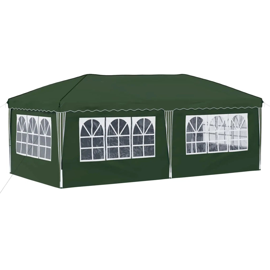 Tenda per feste a pop-up-Gazebo 575 x 288 x 245 cm Verde