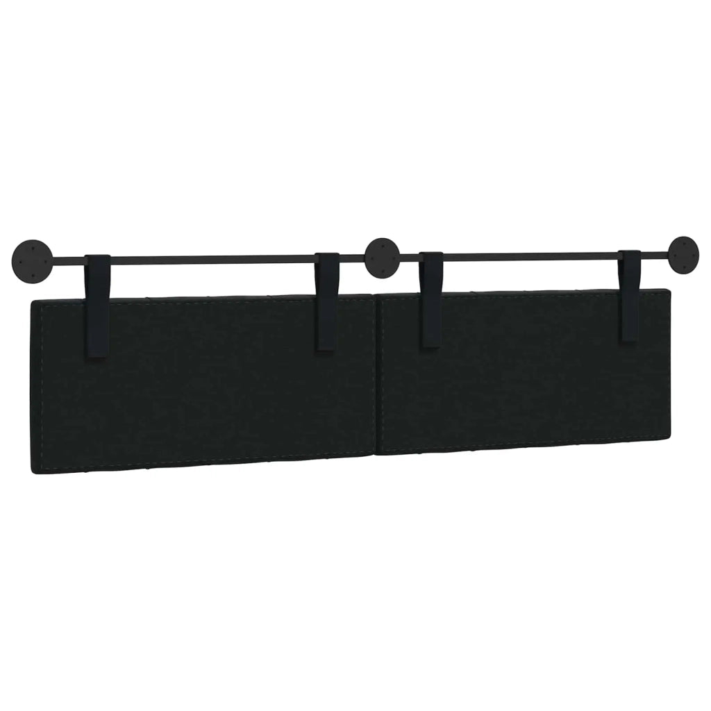 Testiera sospesa Con luce LED Nero Velluto 42032198