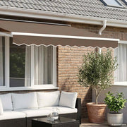 Sostituzione della mantovana per tenda Tortora 329 x 20 cm 964945